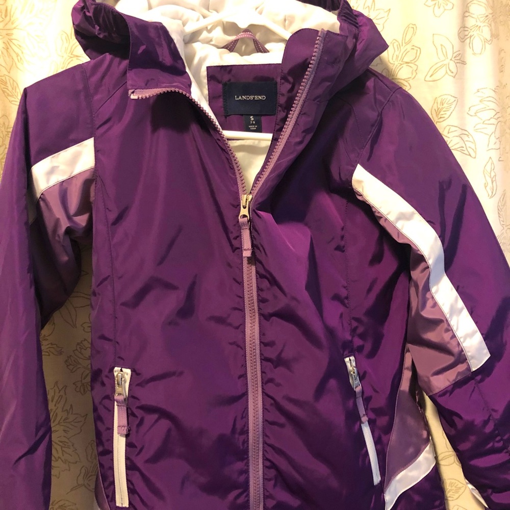 NWOT Girls Lands’ End Winter Parka